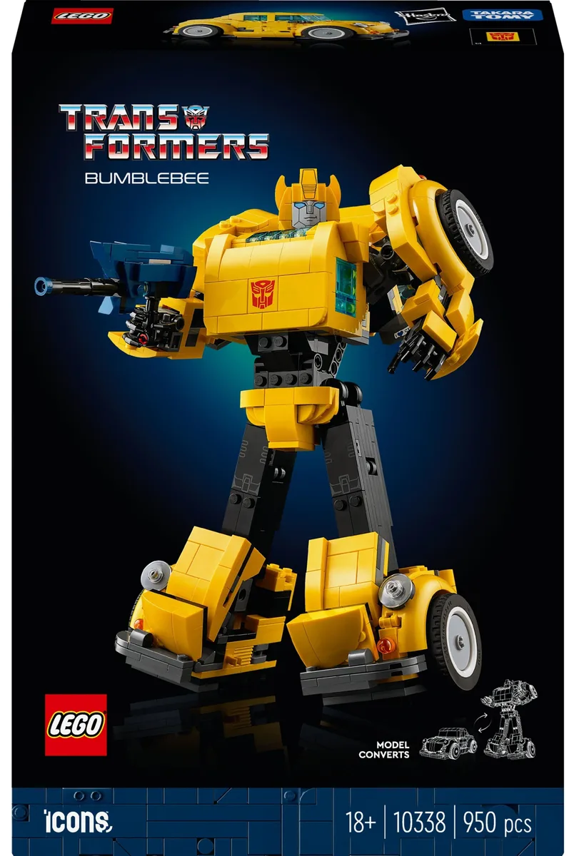 Конструктор LEGO Icons Трансформери 18+ Різнокольоровий