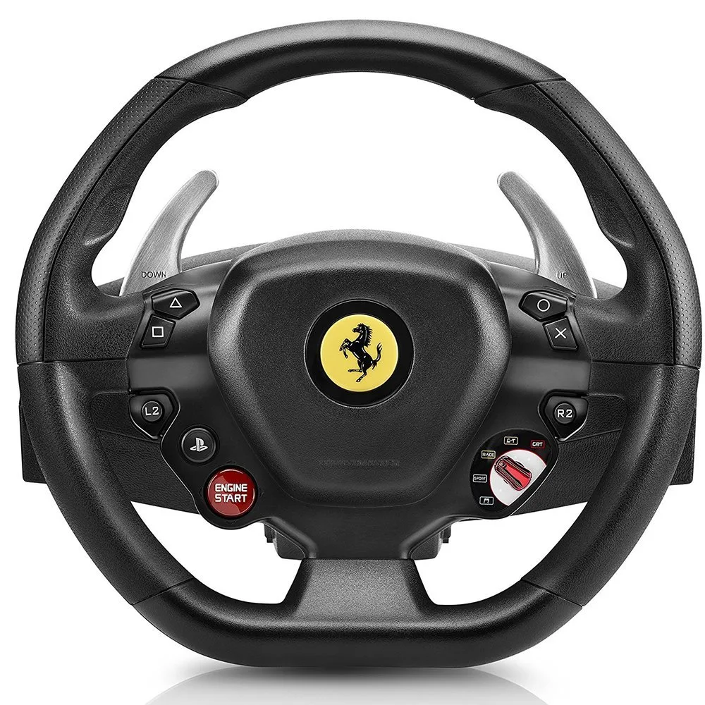 Руль и педали Thrustmaster T80 FERRARI 488 GTB EDITION, PC/PS4/PS3/PS5