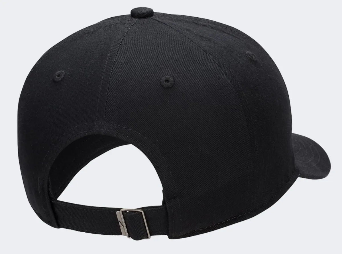 Кепка Nike 100% бавовна 1SIZE чорна для дітей