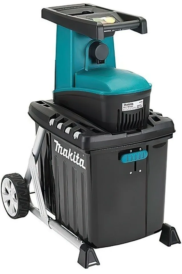 Подрібнювач для саду Makita UD 2500, 2500 Вт, 45 мм, 67 л, шредер.
