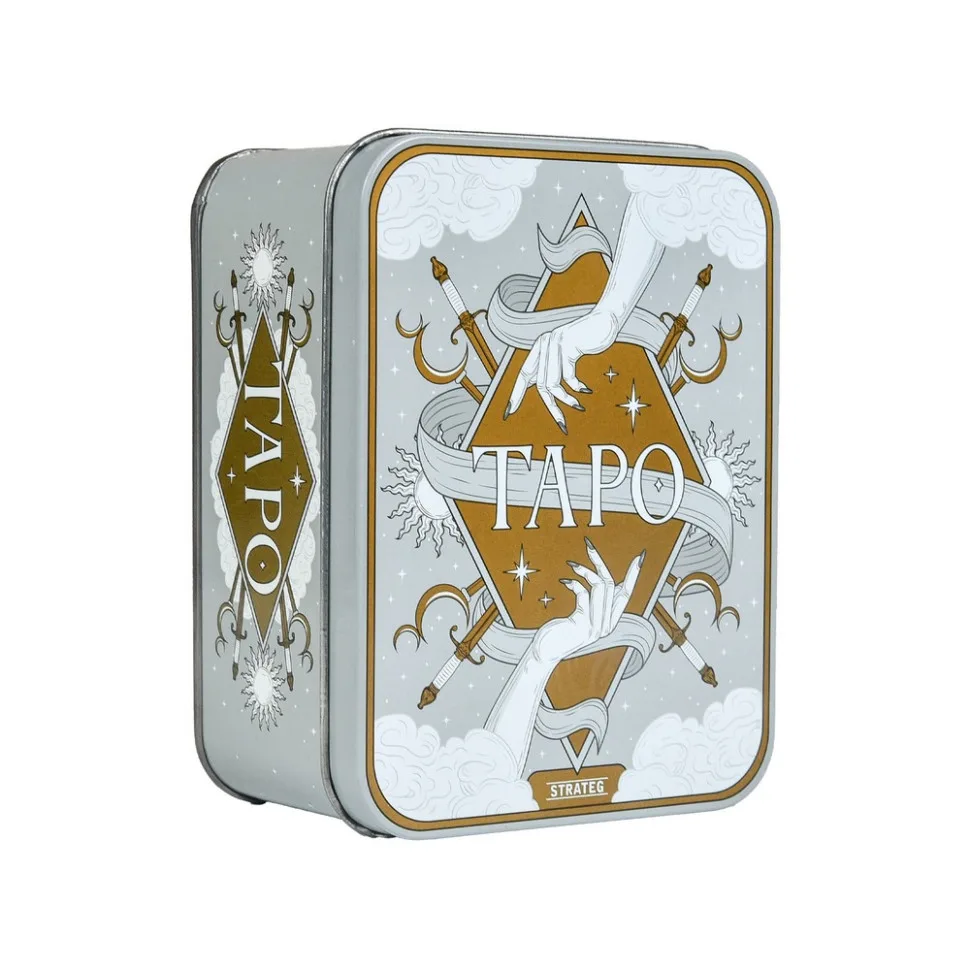 Гадальні карти Таро 78 шт інструкція мішечок сірий з золотими орнаментами
