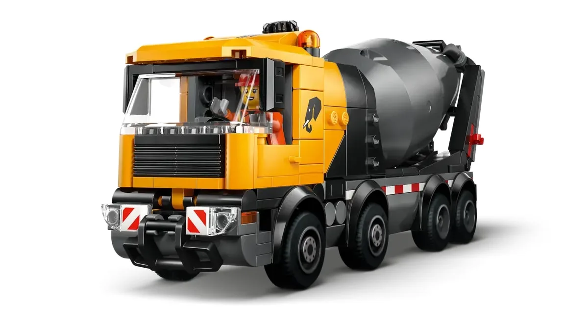 Конструктор LEGO City Бетонозмішувач