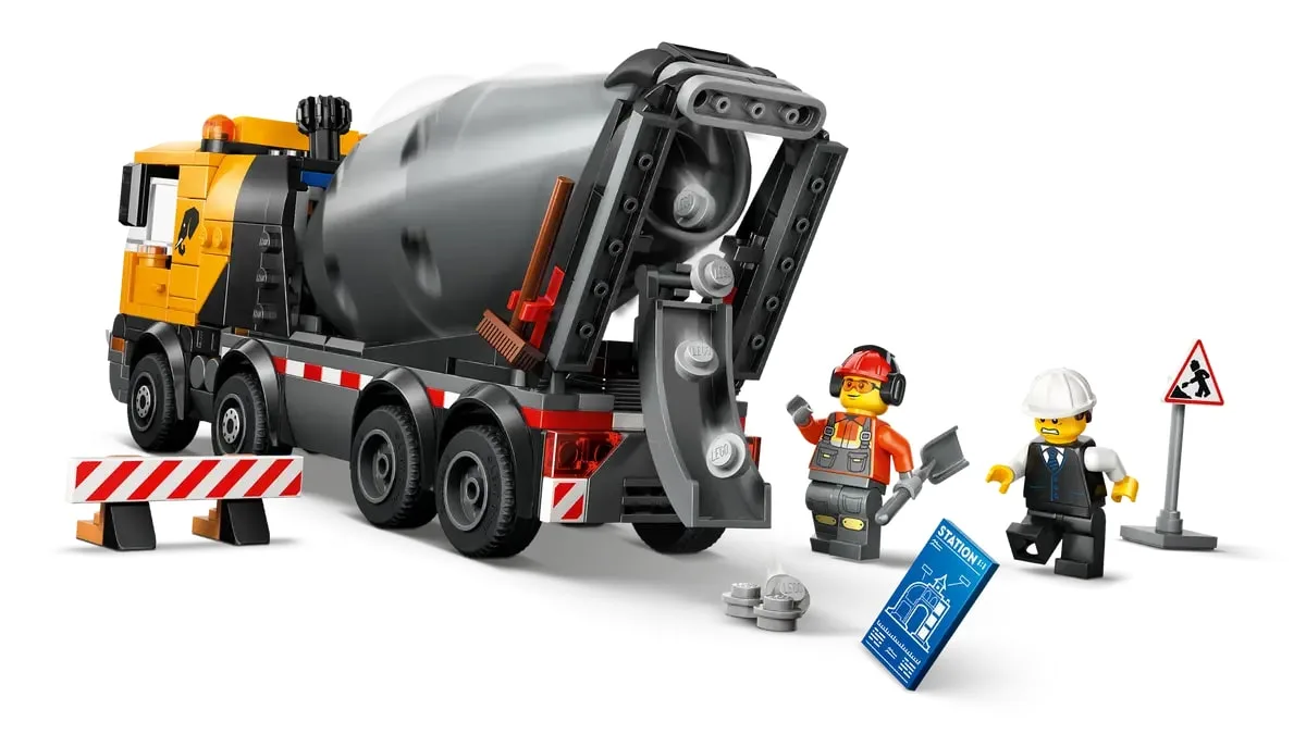 Конструктор LEGO City Бетонозмішувач