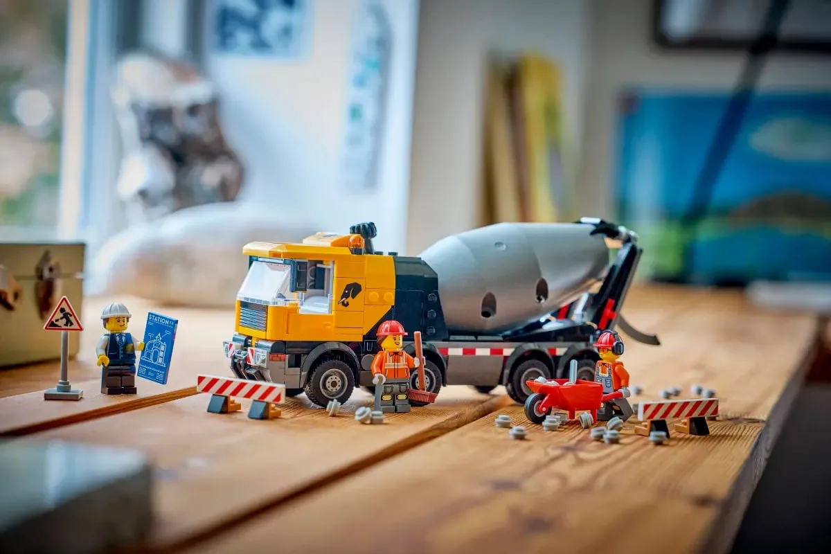 Конструктор LEGO City Бетонозмішувач