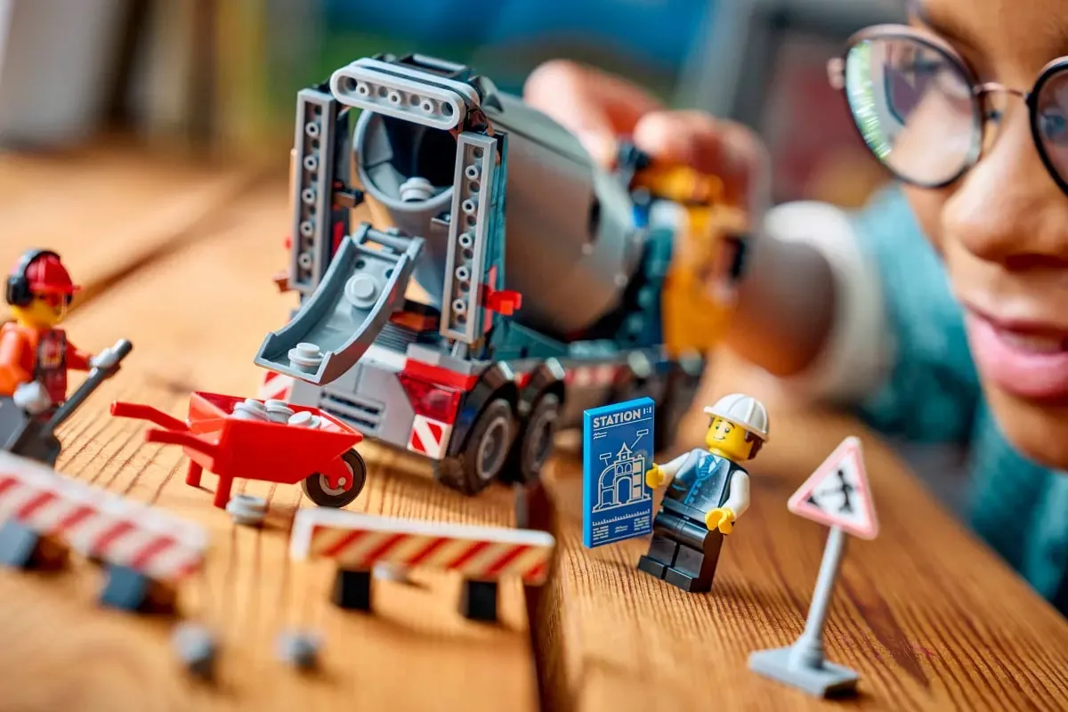 Конструктор LEGO City Бетонозмішувач