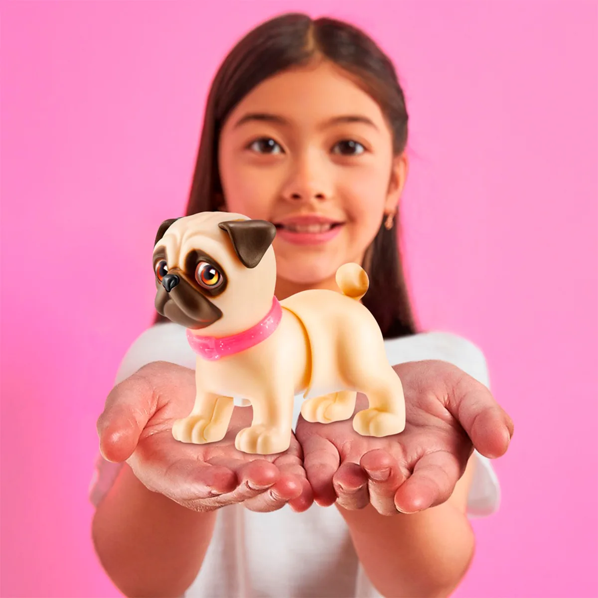 Интерактивное щенок Pets & Robo Alive полимер 9,2х10,4х8,8 см мопс