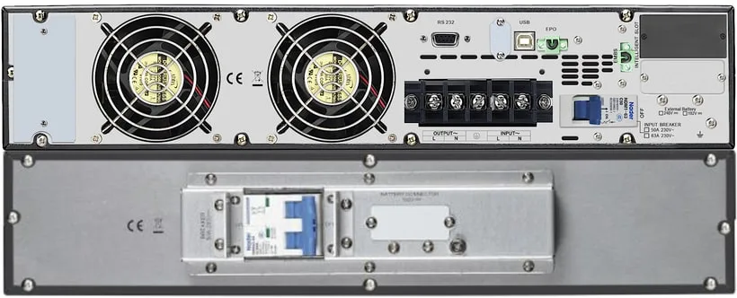 Джерело безперебійного живлення APC Easy UPS SRV 5000VA/5000W, RM 4U, LCD, USB, RS232, Hard wire in&out