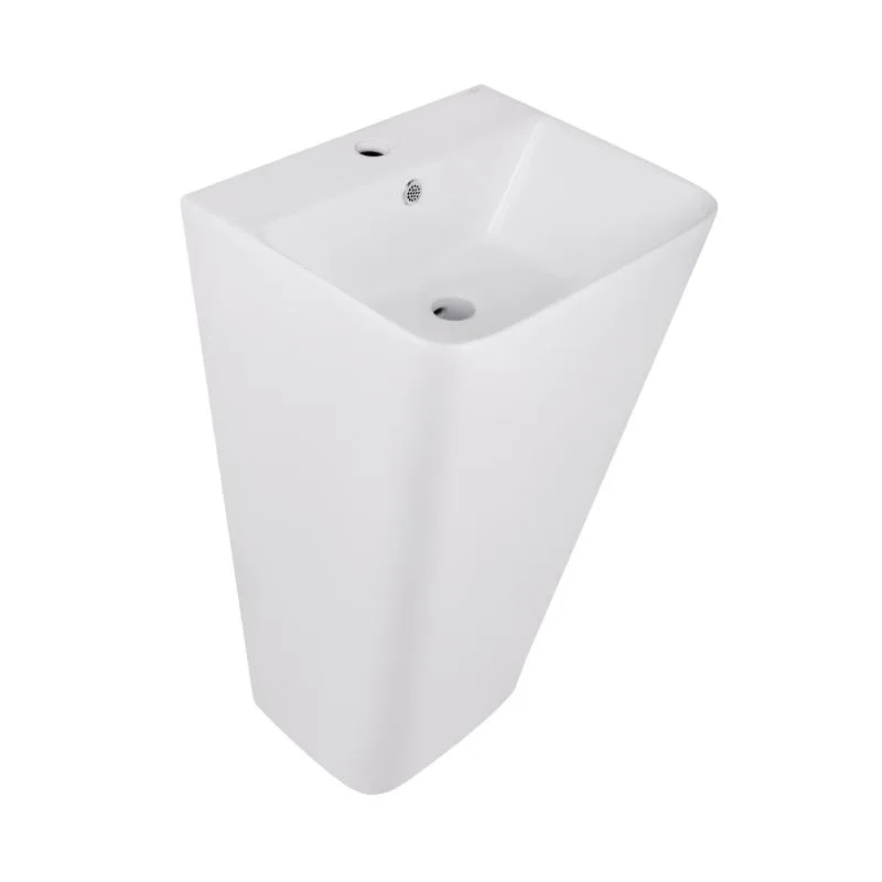 Підлогова раковина Qtap Tern 440x380 мм кераміка біла