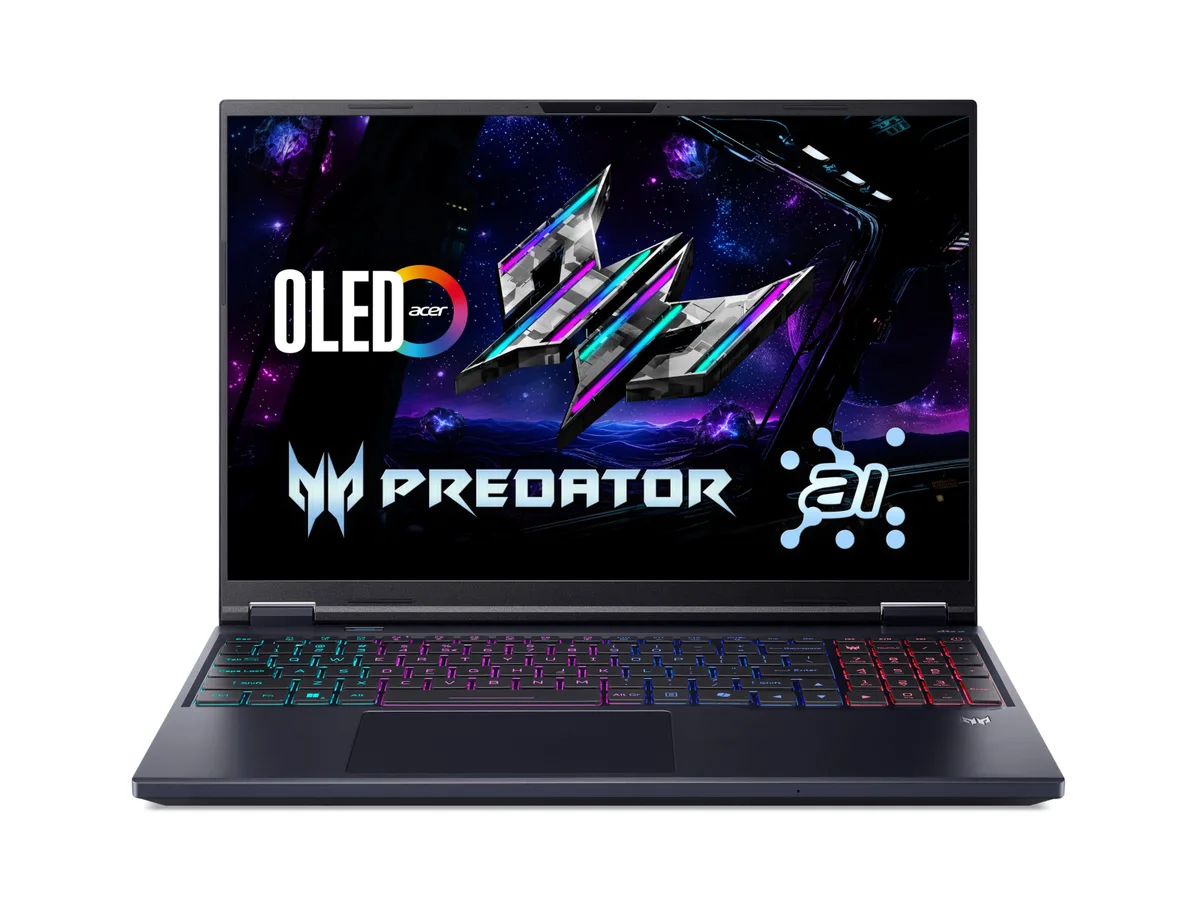 Ноутбук Acer ігровий OLED 16" 64GB 2TB чорний
