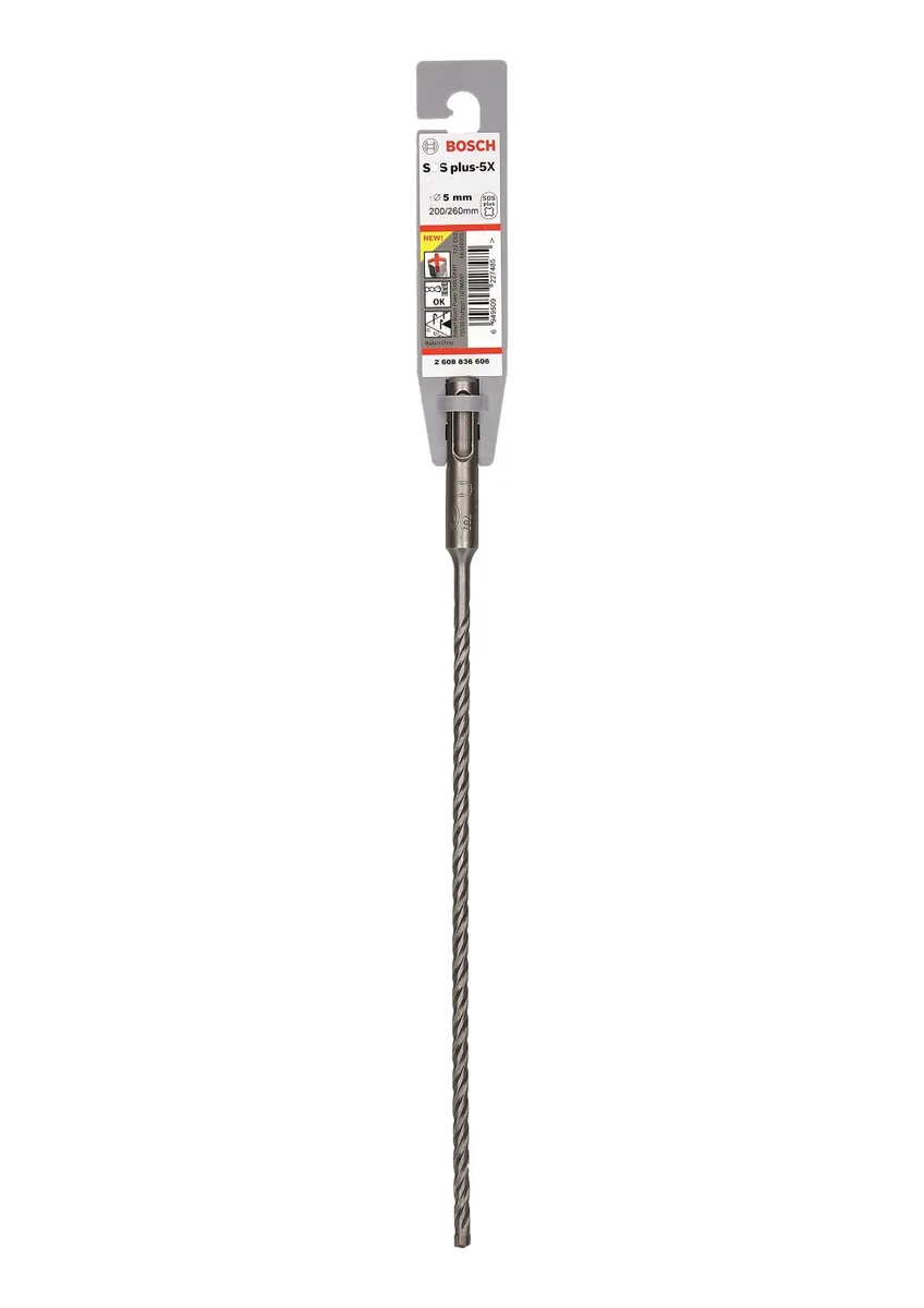 Бур для бетону Bosch Professional SDS-Plus-5X, 5x200x260 мм