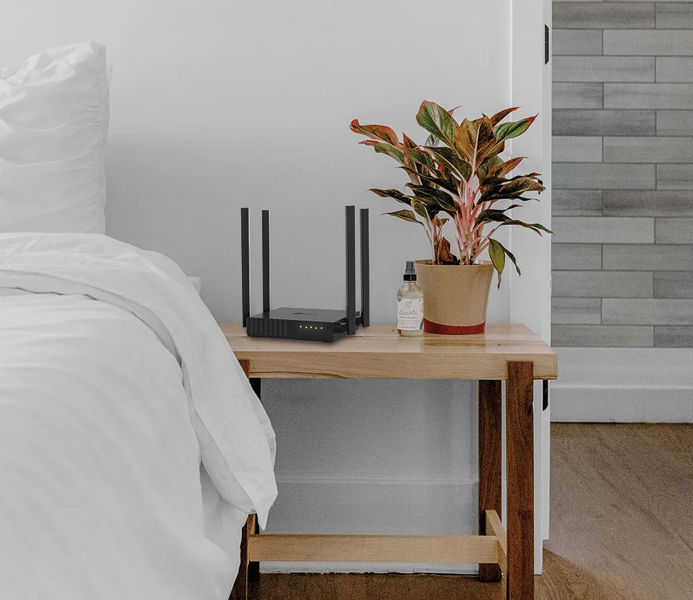 Бездротовий маршрутизатор TP-Link Wi-Fi 1200 Мбіт/с 4 антени чорний