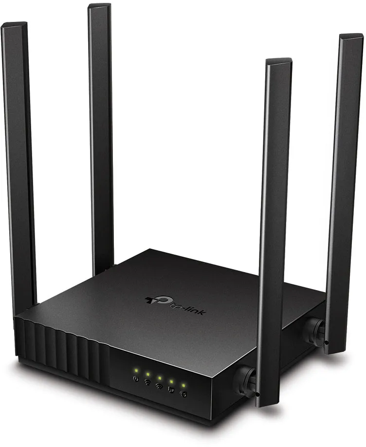 Бездротовий маршрутизатор TP-Link Wi-Fi 1200 Мбіт/с 4 антени чорний