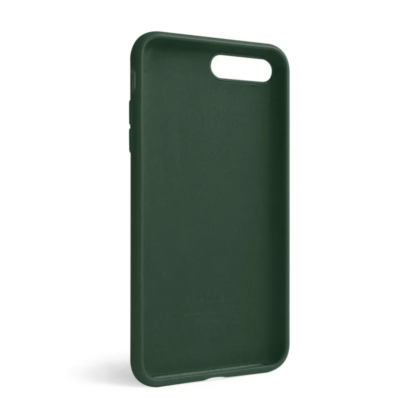 Чохол Silicone Case для Apple iPhone 7 Plus 8 Plus силіконовий зелений