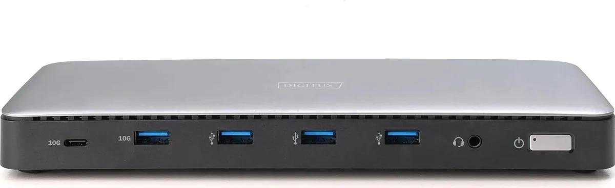 Док-станция DIGITUS USB-C > 3xHDMI/2xDP/4xUSB-A/USB-C/RJ54/DC/Audio