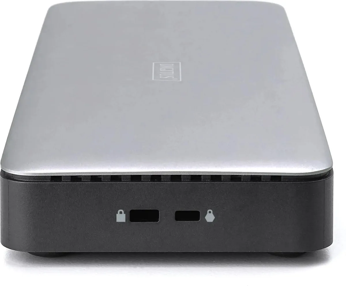 Док-станция DIGITUS USB-C > 3xHDMI/2xDP/4xUSB-A/USB-C/RJ54/DC/Audio