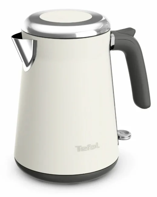 Електрочайник Tefal нержавіюча сталь 1,7 л слонова кістка 2400 Вт