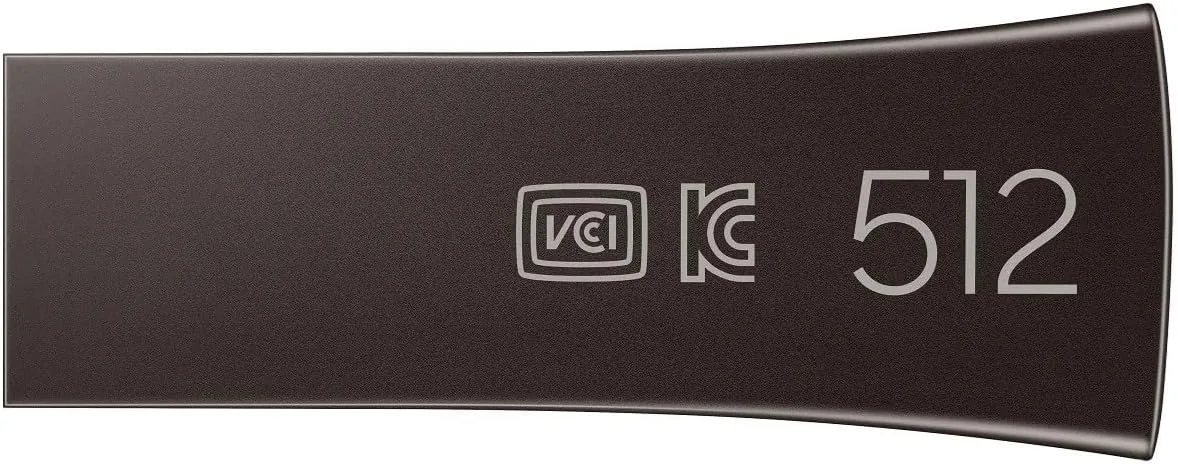Накопичувач Samsung 512GB USB 3.1 Type-A Bar Plus Сірий