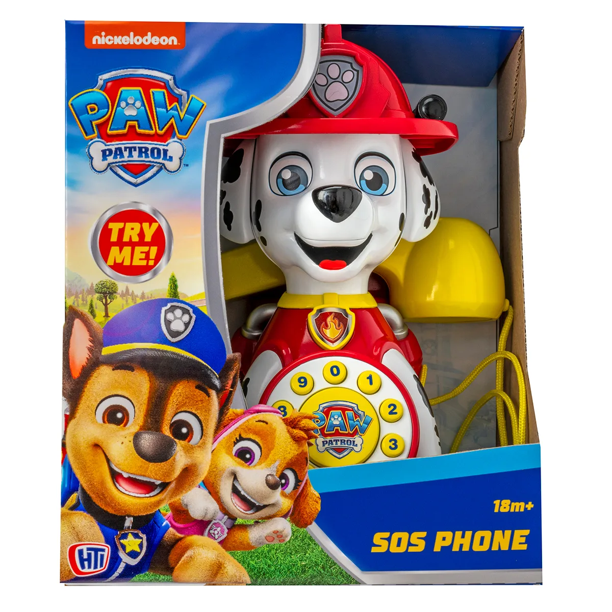 Іграшка-каталка Paw Patrol комбіновані матеріали 19 см