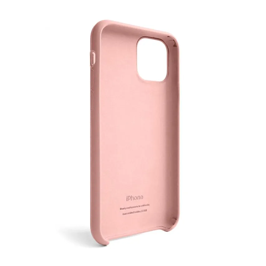 Чохол Silicone Case для Apple iPhone 11 Pro 100% силікон 12 рожевий