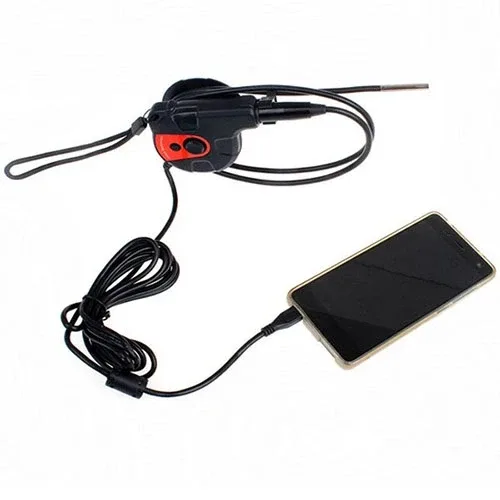 Ендоскоп USB 5.5 мм гнучкий 830 мм IP67 чорний