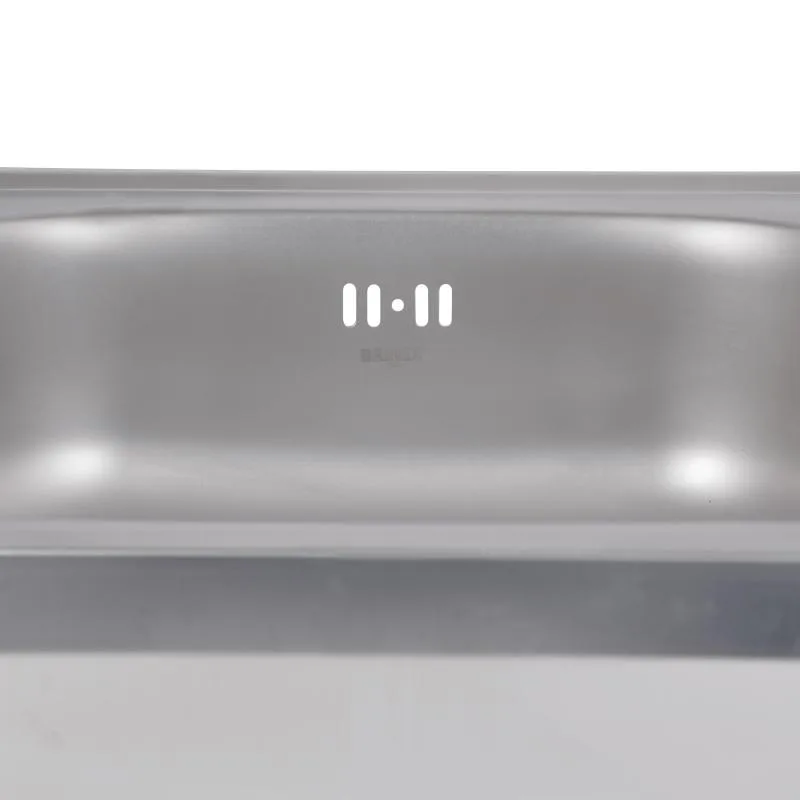 Кухонная мойка Brinex 5050 0,6 мм нержавеющая сталь 520х630х530 мм Satin