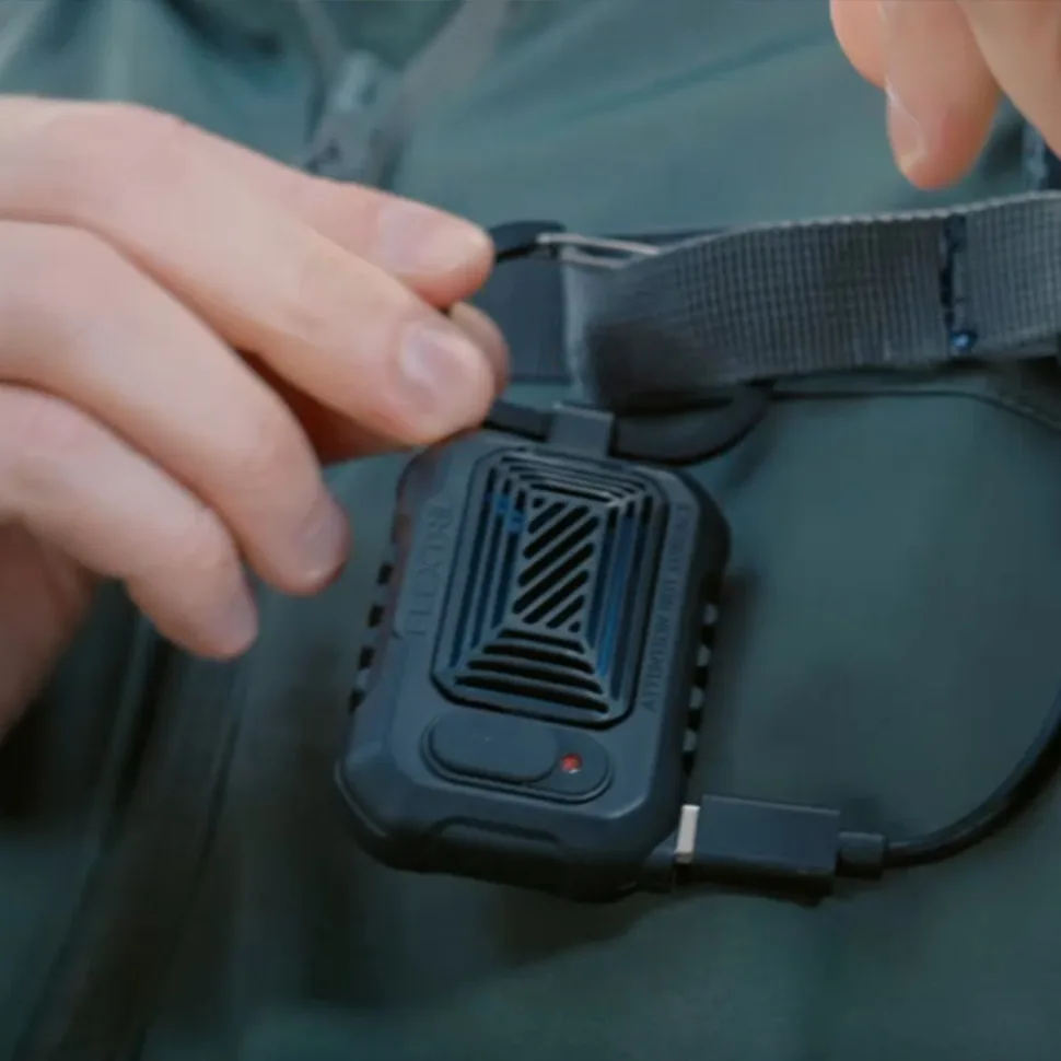 Портативний фумігатор Flextail Light Repel 9,5х5х3 см чорний