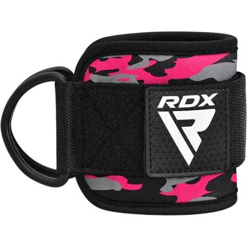 Манжети на щиколотку RDX Inc нейлон 10 см рожеві