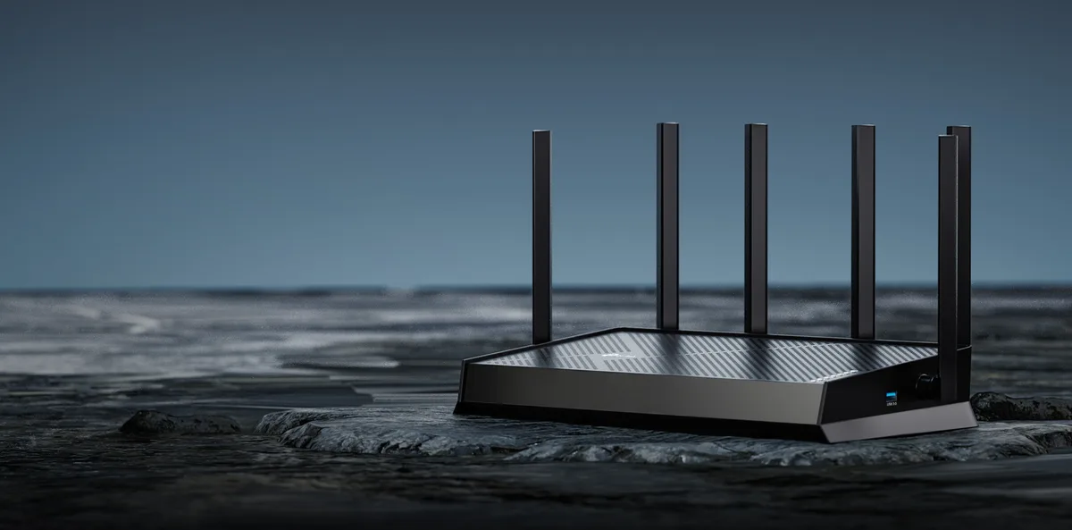 Маршрутизатор TP-Link 6 антен 2,5 Гбіт/с 5 ГГц 2,4 ГГц чорний