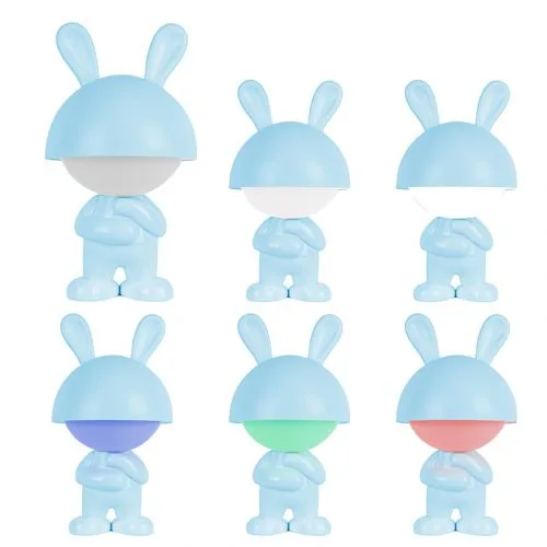 Світильник-нічник LED з акумулятором Dreamy Bunny синій для милий нічник для сну