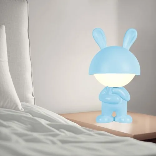 Світильник-нічник LED з акумулятором Dreamy Bunny синій для милий нічник для сну