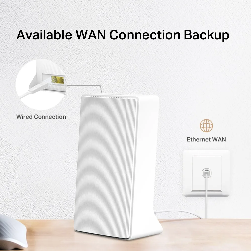 Маршрутизатор MERCUSYS MB130-4G AC1200, 4G/LTE, 1xFE LAN, 1xFE WAN