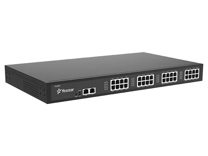 Шлюз VoIP Yeastar TA3200 32xFXS, 1xFE LAN, 1xFE WAN SIP, IAX2