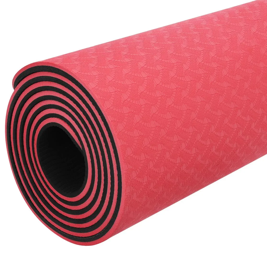 Килимок для йоги Active Point TPE 183х61 см Червоний