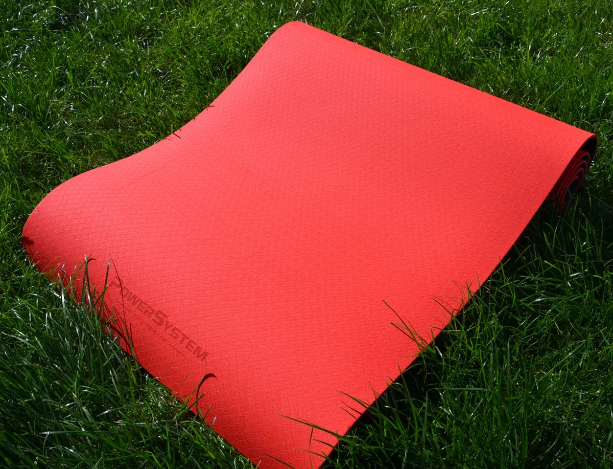 Килимок для йоги Active Point TPE 183х61 см Червоний