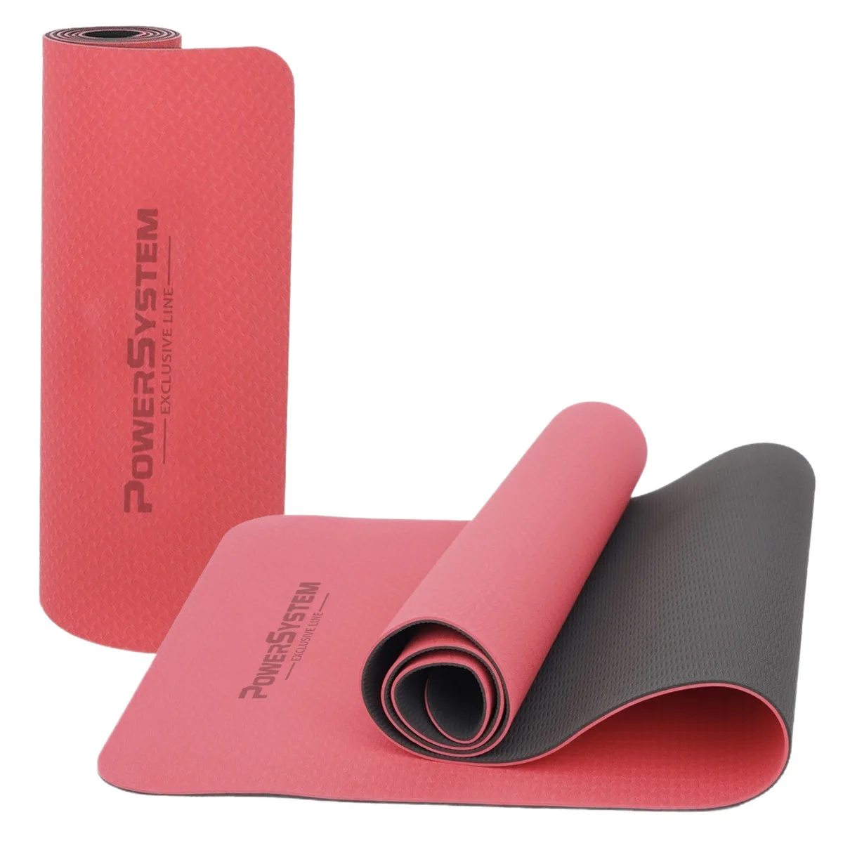 Килимок для йоги Active Point TPE 183х61 см Червоний