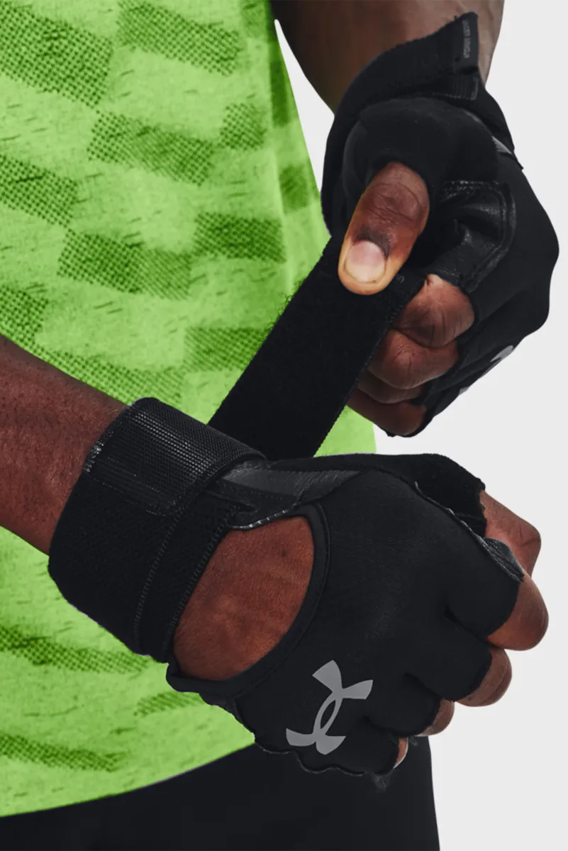 Рукавички Under Armour шкіра XL чорні для тренінгу
