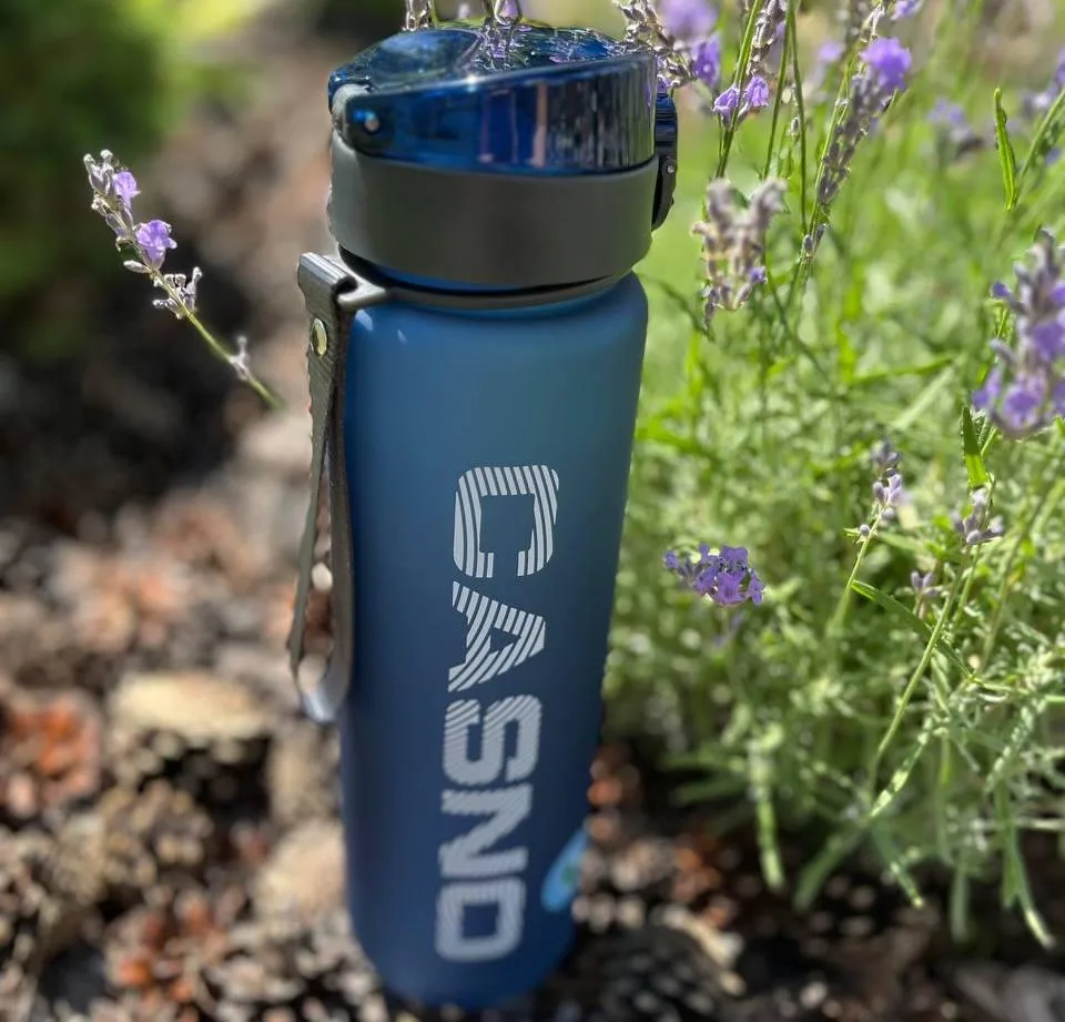 Бутылка для воды Casno пластиковая 1050 мл синяя