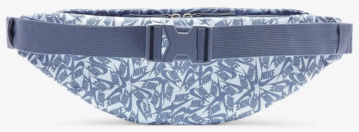 Сумка на пояс NIKE 100% поліестер 41х10х15 см блакитна біла унісекс