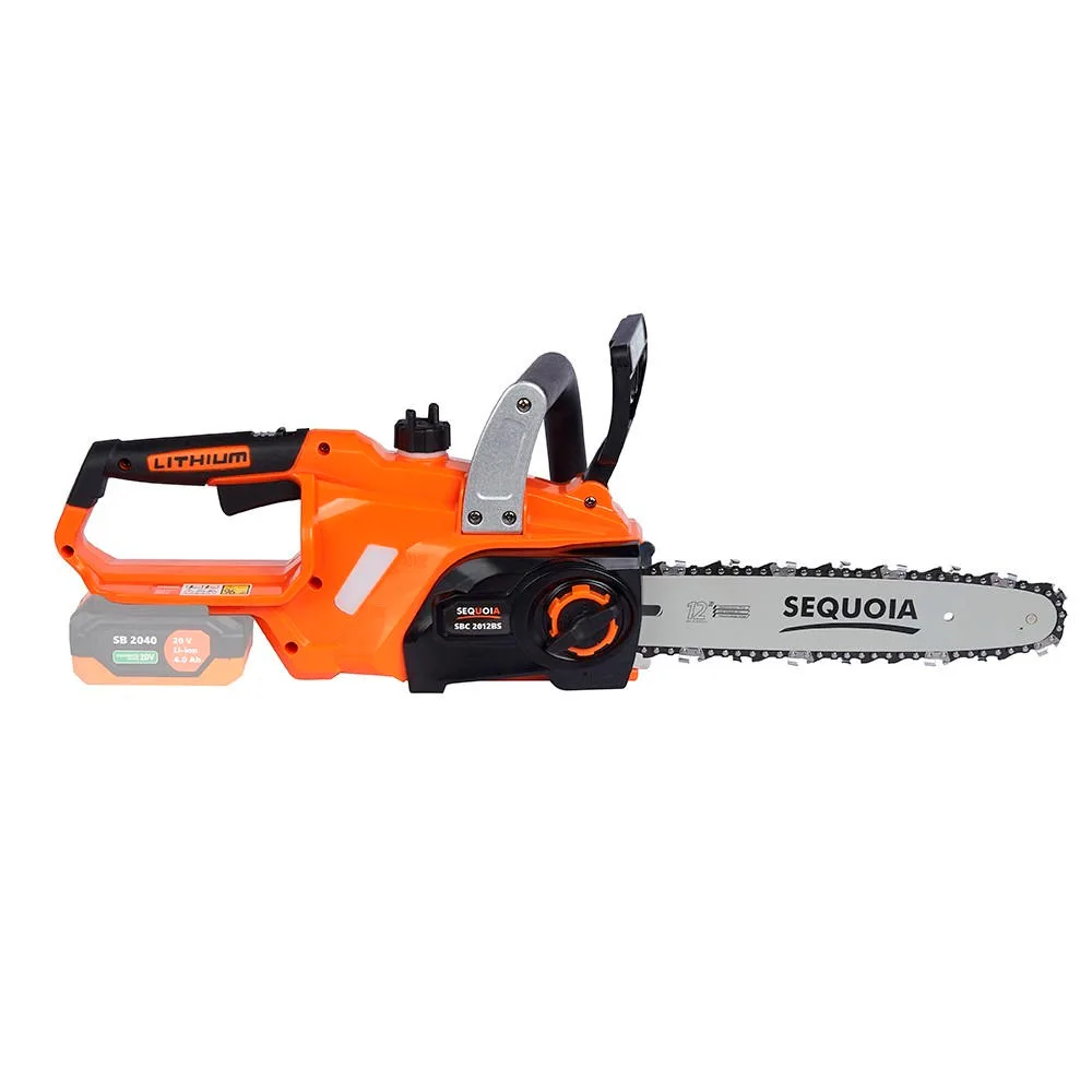 Акумуляторна ланцюгова пила SEQUOIA SBC2012BS 20В, 30 см шина, 1/4", 6.0 м/с, 3.2 кг (без акумулятора та зарядного пристрою)