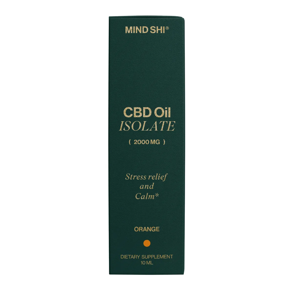 Масло CBD Isolate 2000 mg 10 ml Оранжеве Mind Shi