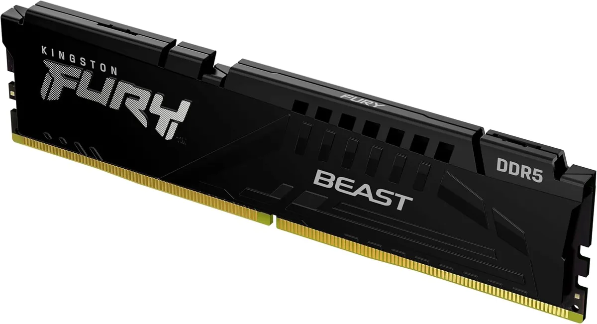Память ПК Kingston DDR5 32GB 6000 FURY Beast