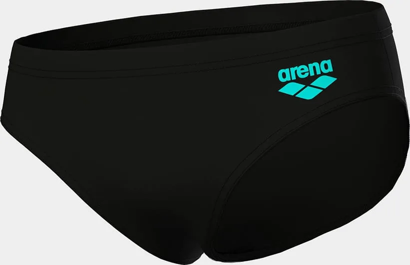 Плавки Arena поліамід еластан 116 см чорний бірюзовий