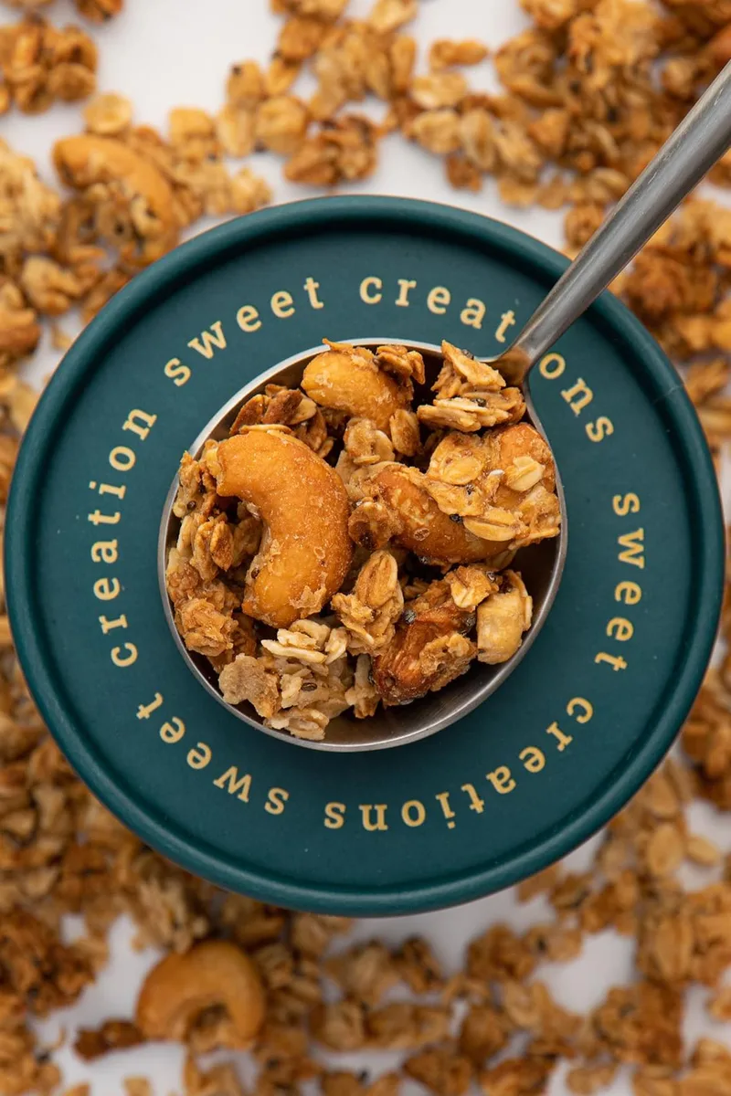 Подарунковий набір граноли Ginger, Sweet Cashew & Finik Gregory Mill