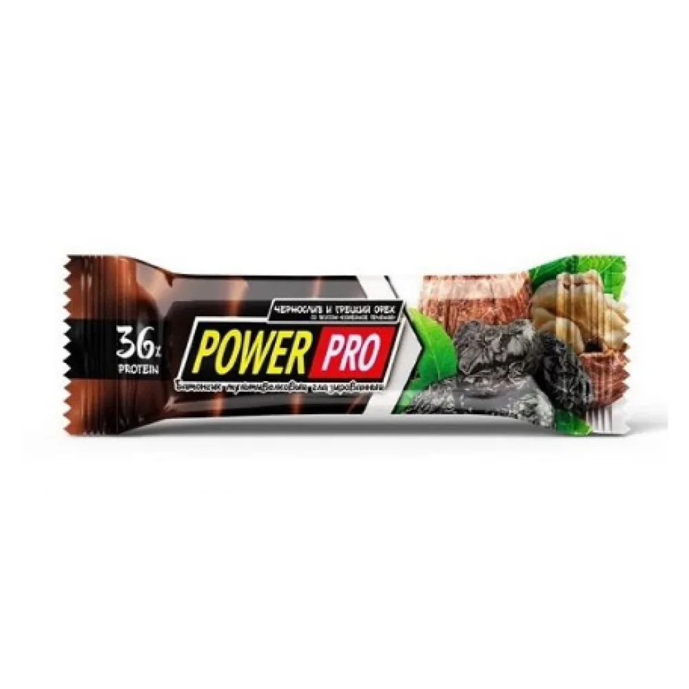 Протеїновий батончик Power Pro 60 г Нутелла з грецьким горіхом 21,6 г білка