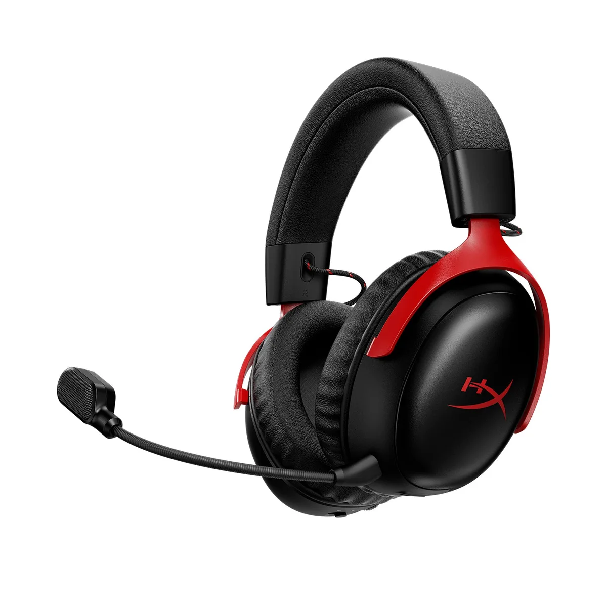 Гарнітура ігрова HyperX Cloud III S, WL/USB-A/USB-C, чорно-червоний