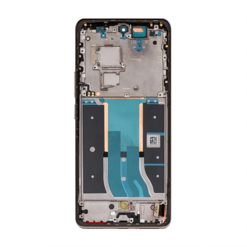 Дисплей AMOLED 6,4 дюйма Realme сенсорний з рамкою золотий Original Quality