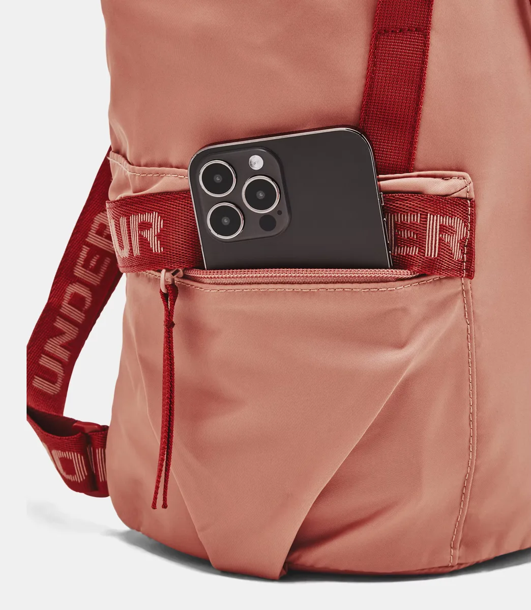 Рюкзак Under Armour 100% нейлон 34x35x15 см рожевий