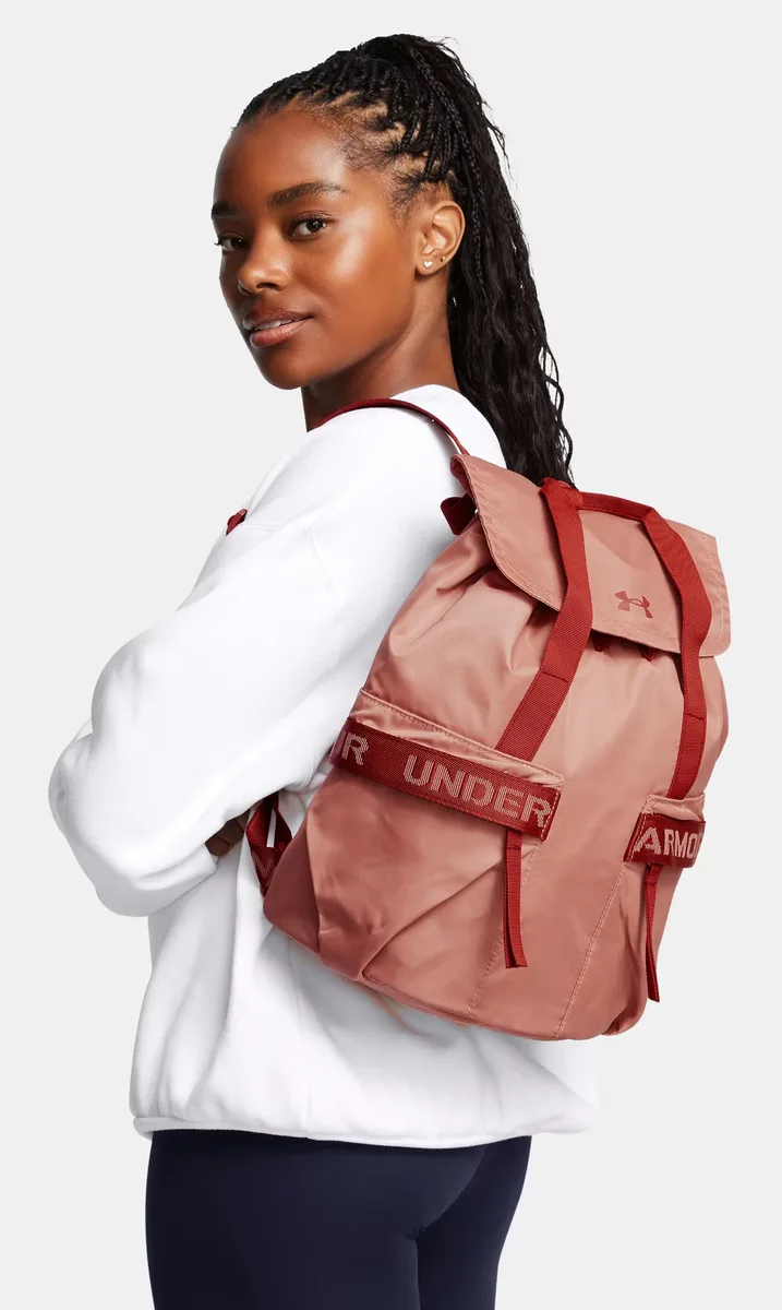 Рюкзак Under Armour 100% нейлон 34x35x15 см рожевий
