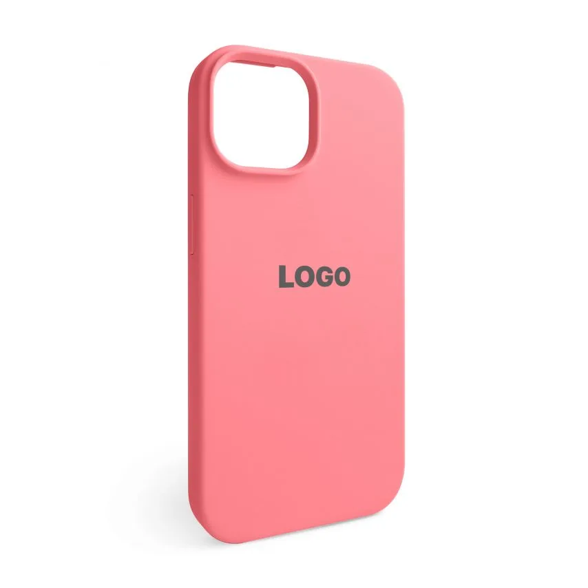 Чохол Silicone Case для смартфона Apple силіконовий 15 рожевий