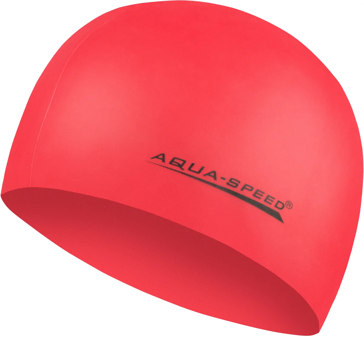 Шапка для плавання AQUA SPEED силікон OSFM червона
